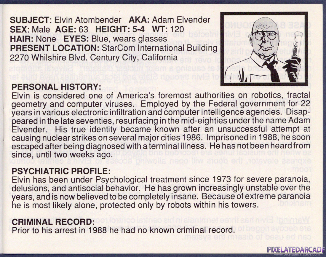 Impossible Mission II: Instruction Manual - Page 6