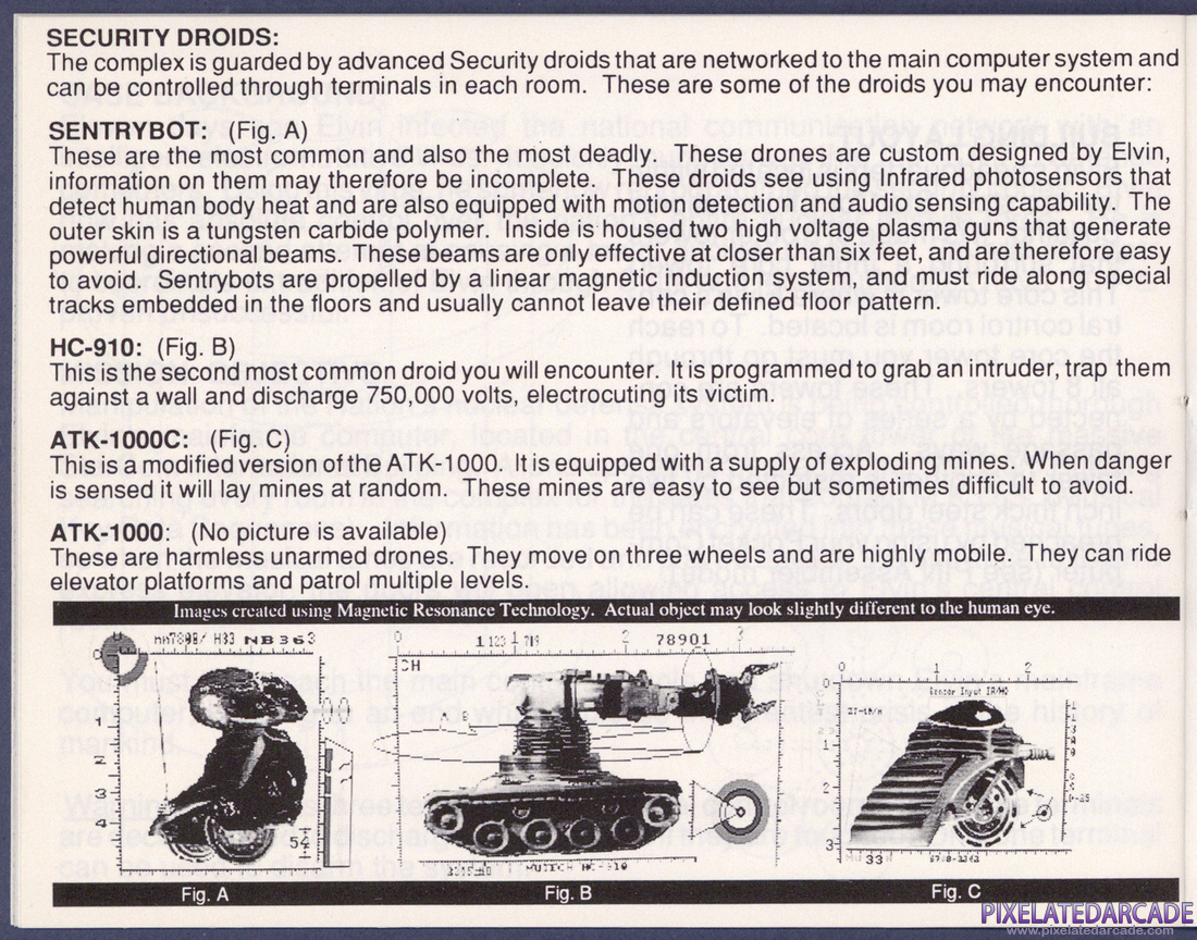 Impossible Mission II: Instruction Manual - Page 9