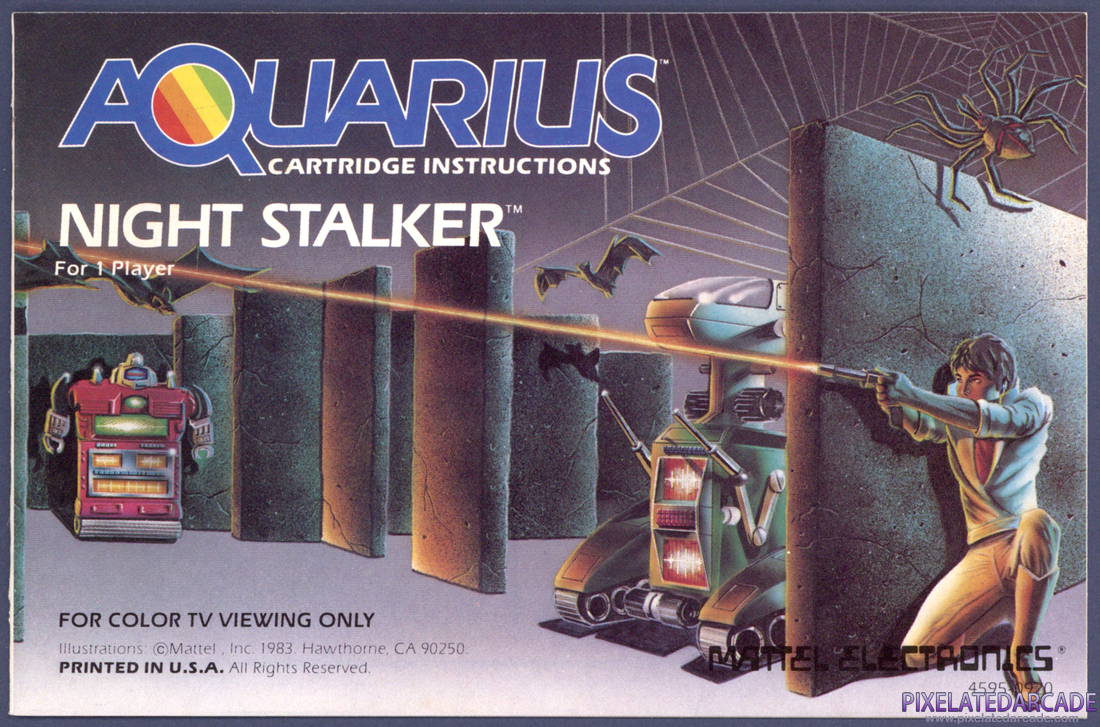 Night Stalker: Instruction Manual - Front Cover