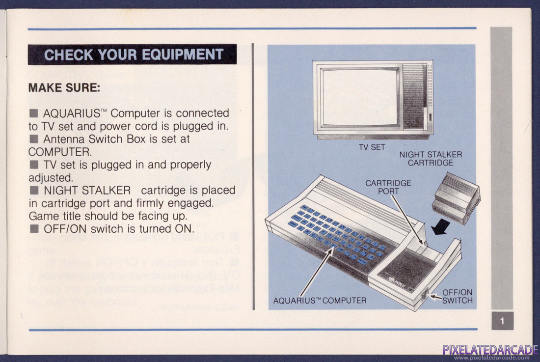 Night Stalker: Instruction Manual - Page 1