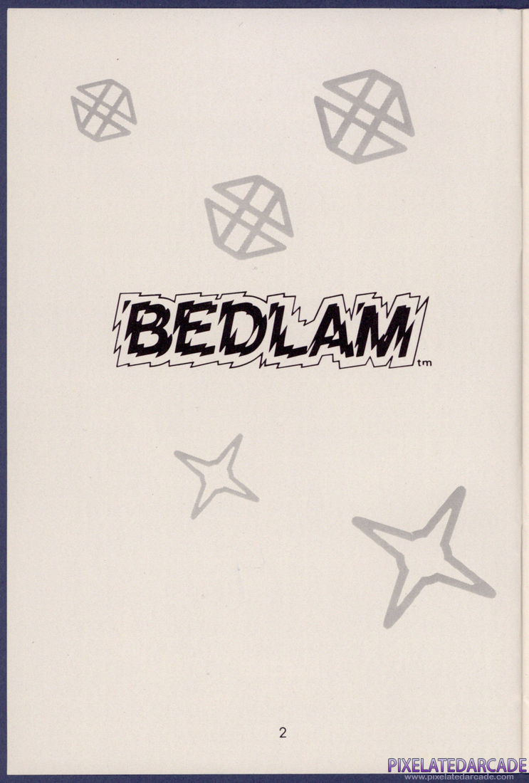 Bedlam: Instruction Manual - Page 2
