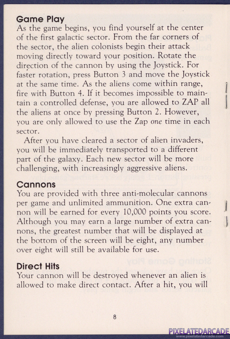 Bedlam: Instruction Manual - Page 8