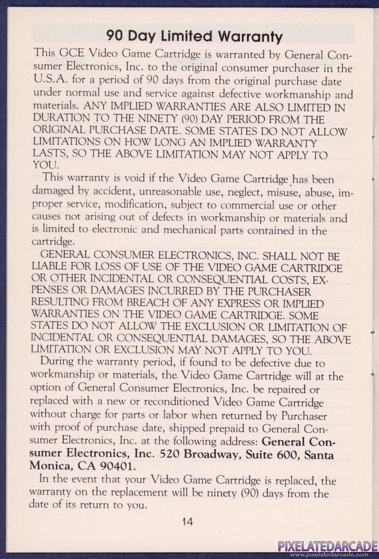 Bedlam: Instruction Manual - Page 14