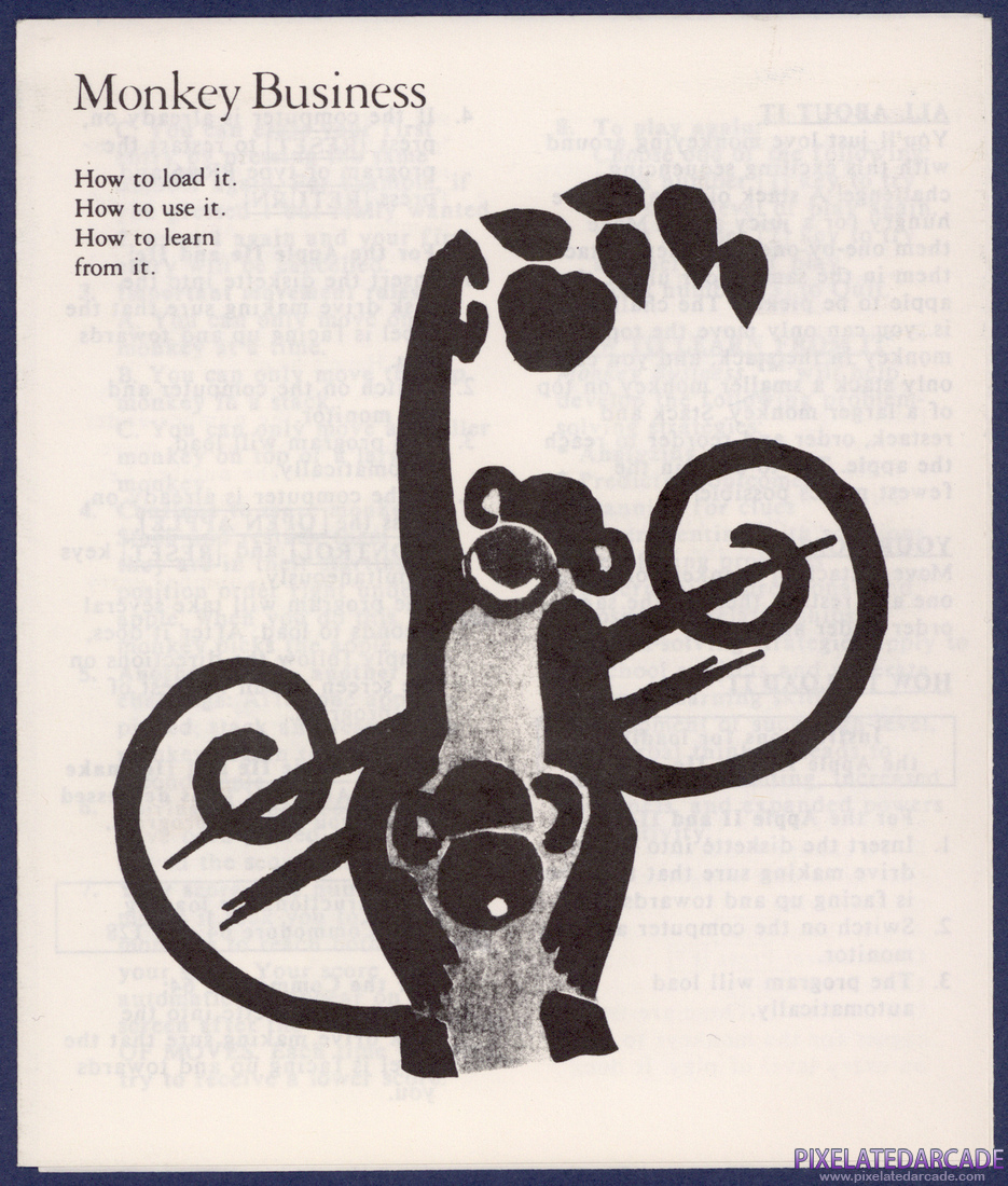 Monkey Business: Instruction Manual - Page 1