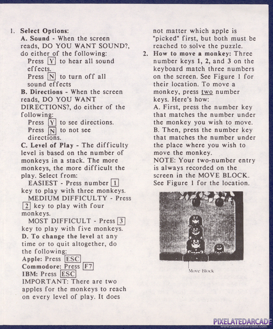 Monkey Business: Instruction Manual - Page 4