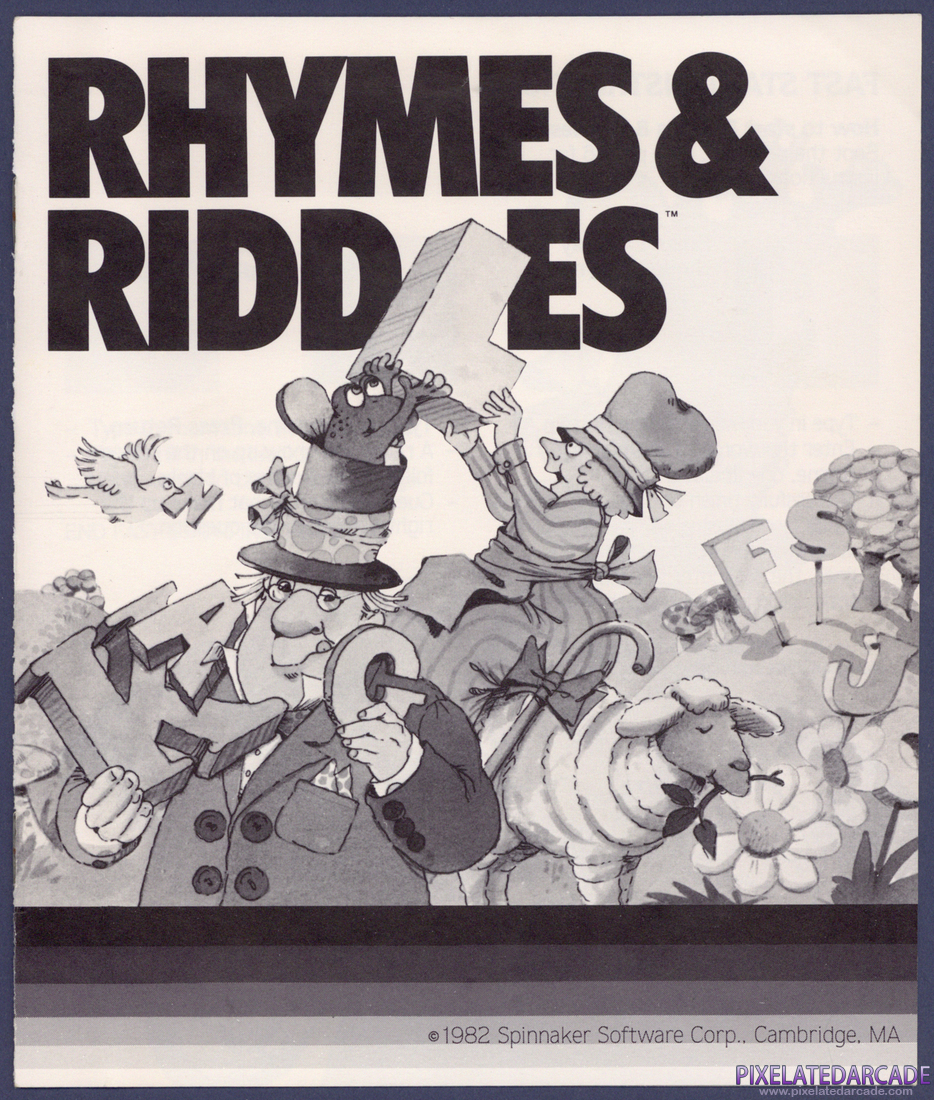 Rhymes & Riddles: Instruction Manual - Page 1
