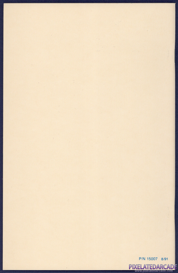 Think Quick!: Instruction Manual - Back Cover