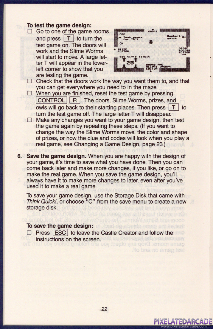 Think Quick!: Instruction Manual - Page 22
