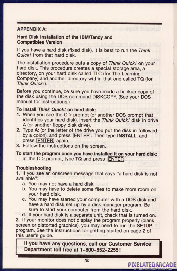 Think Quick!: Instruction Manual - Page 30