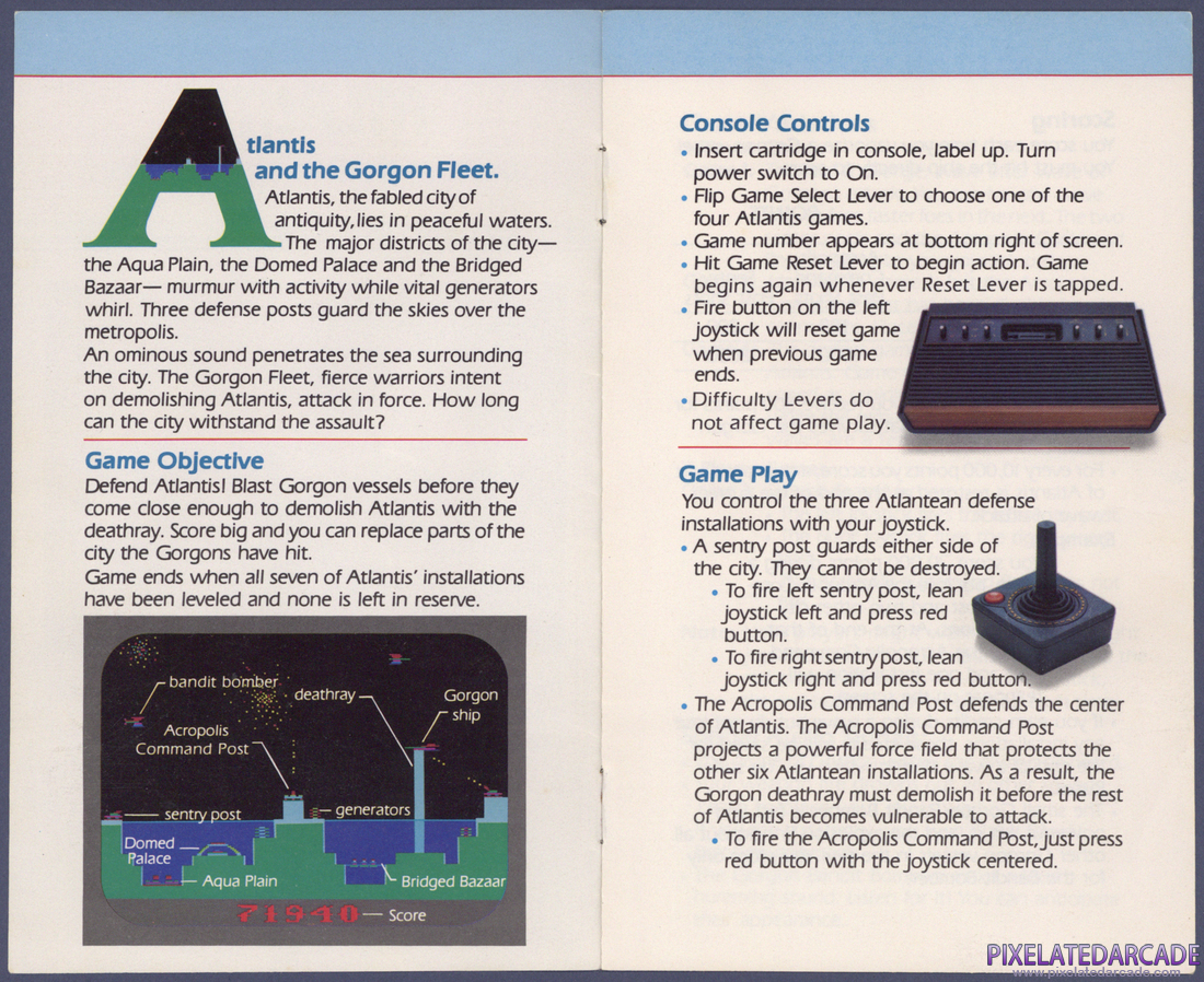 Atlantis: Instruction Manual - Page 2