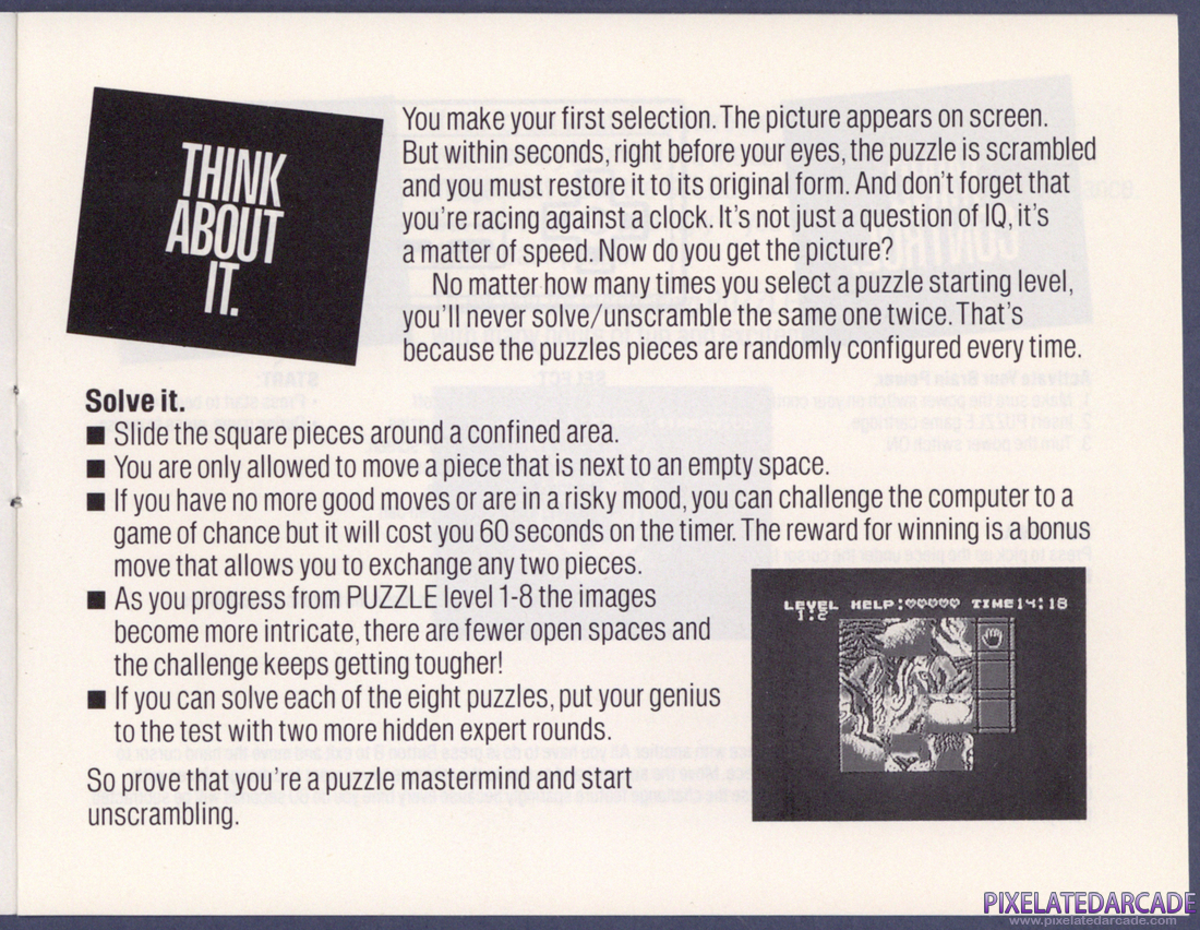 Puzzle: Instruction Manual - Page 3
