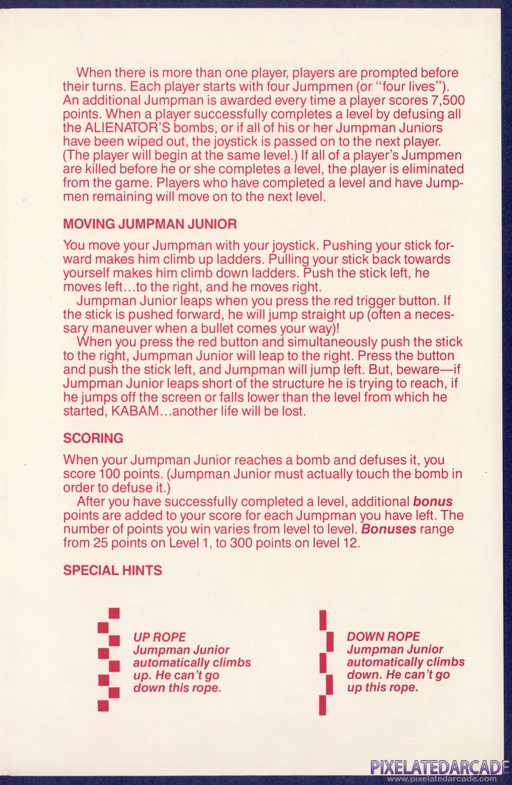 Jumpman Junior: Instruction Manual - Page 3