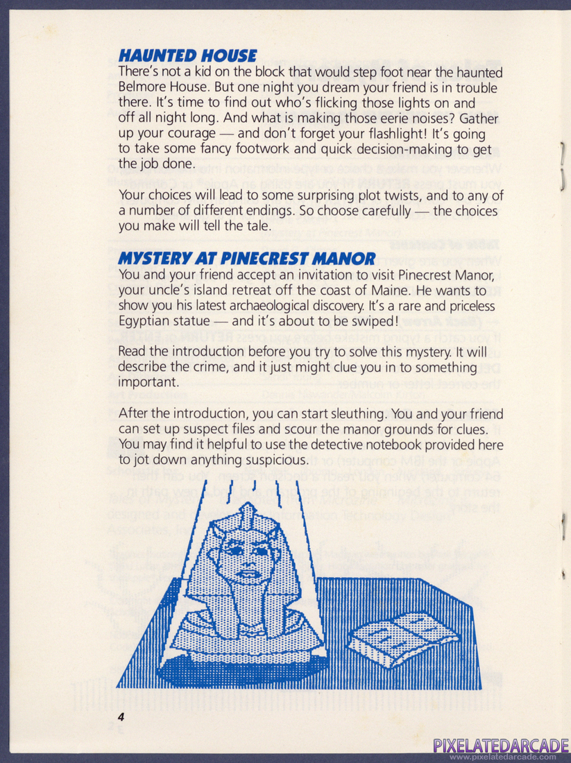 Tales of Mystery: Instruction Manual - Page 4