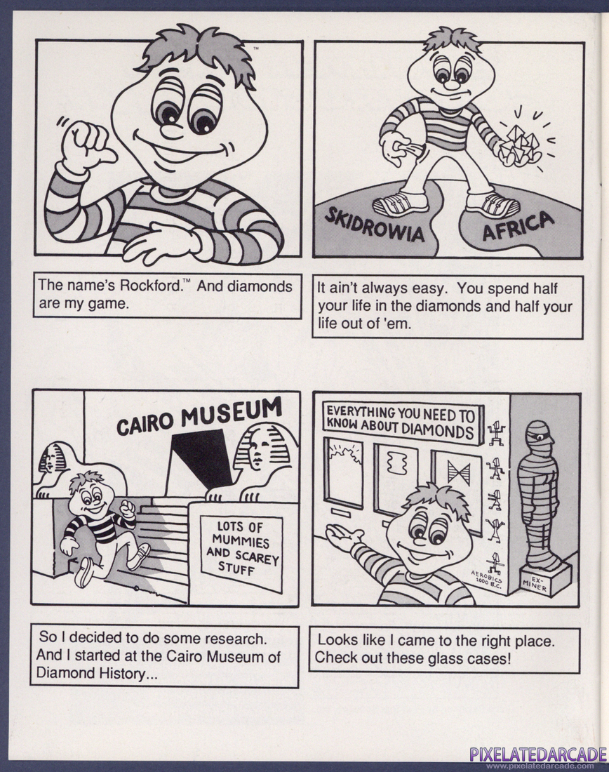 Boulder Dash Construction Kit: Instruction Manual - Page 1