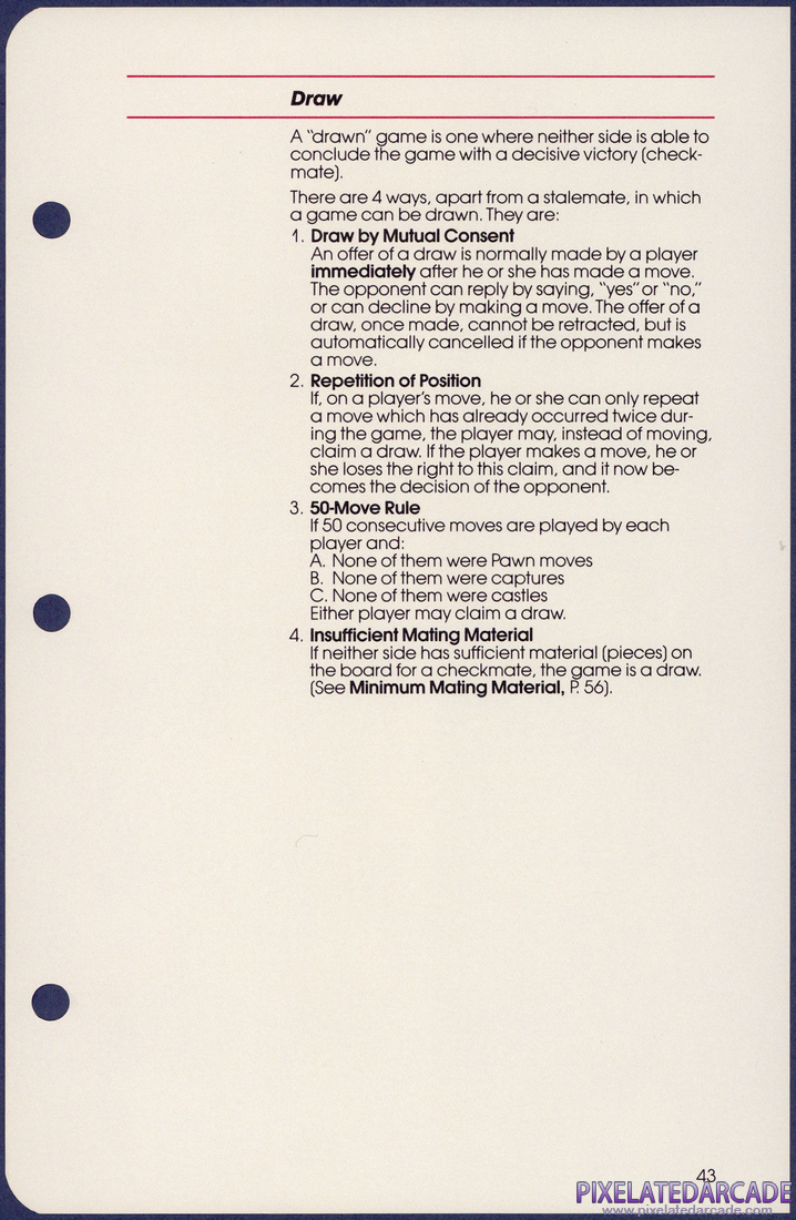 Chess: Instruction Manual - Page 43