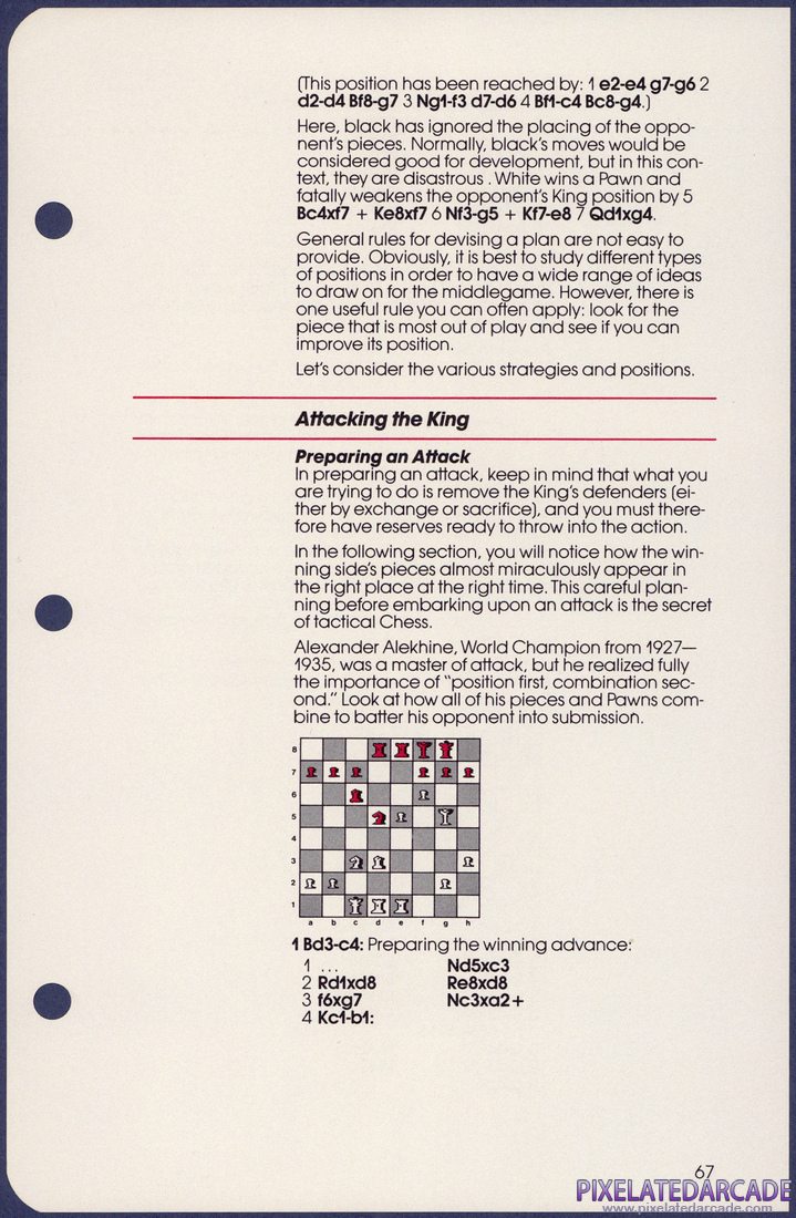 Chess: Instruction Manual - Page 67