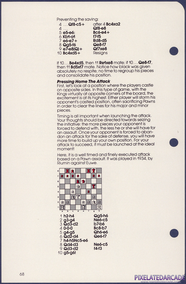 Chess: Instruction Manual - Page 68