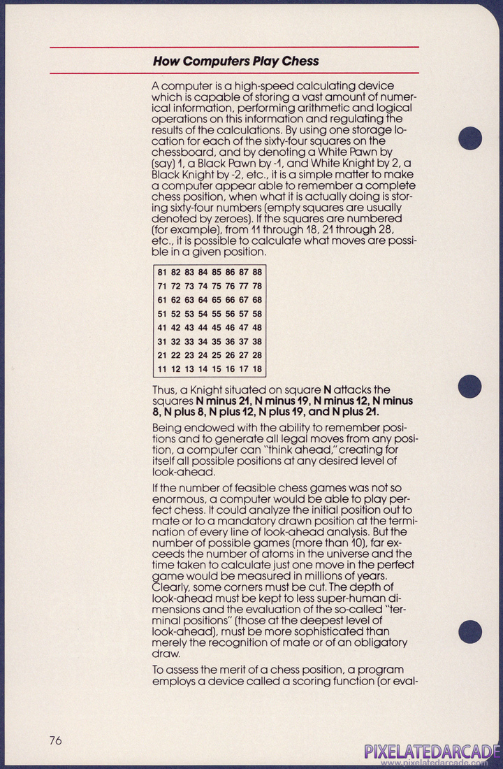 Chess: Instruction Manual - Page 76