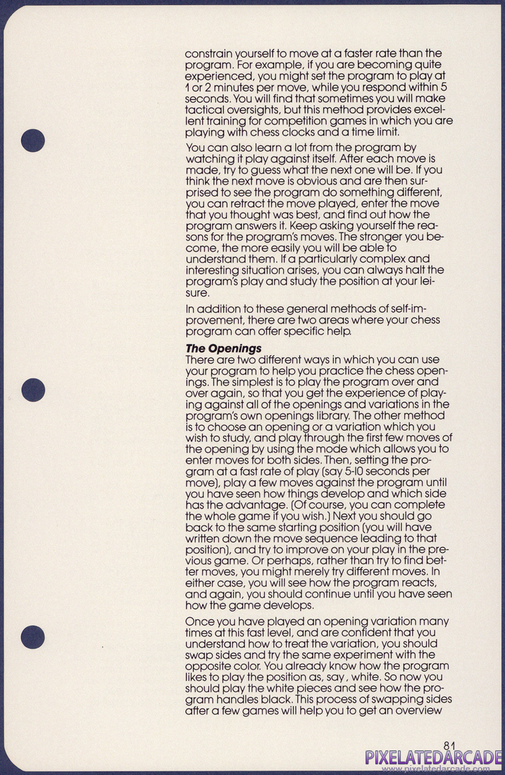 Chess: Instruction Manual - Page 81