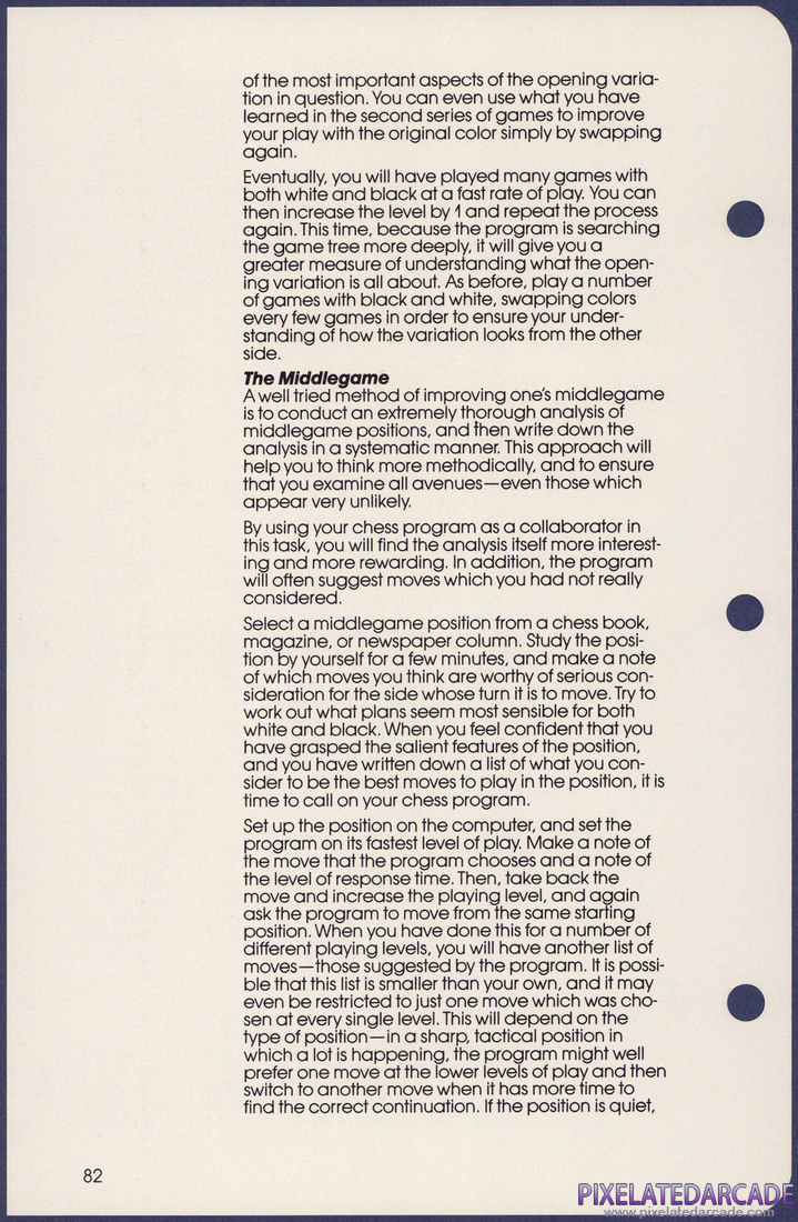 Chess: Instruction Manual - Page 82