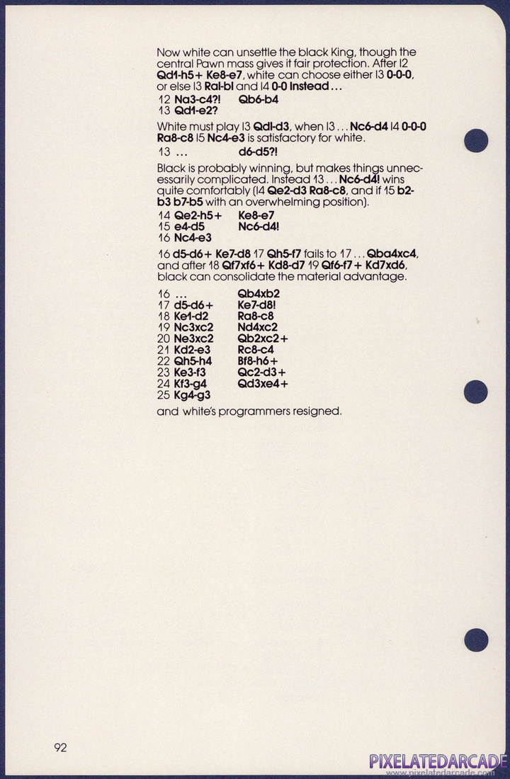Chess: Instruction Manual - Page 92