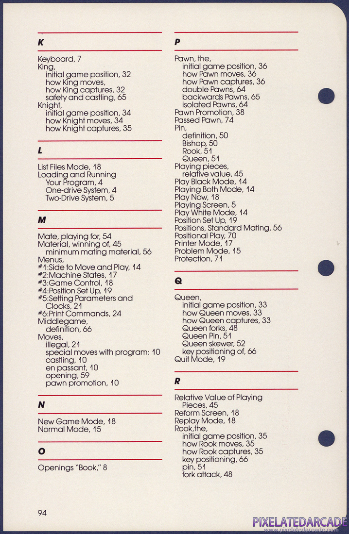 Chess: Instruction Manual - Page 94