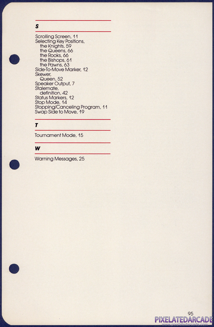 Chess: Instruction Manual - Page 95