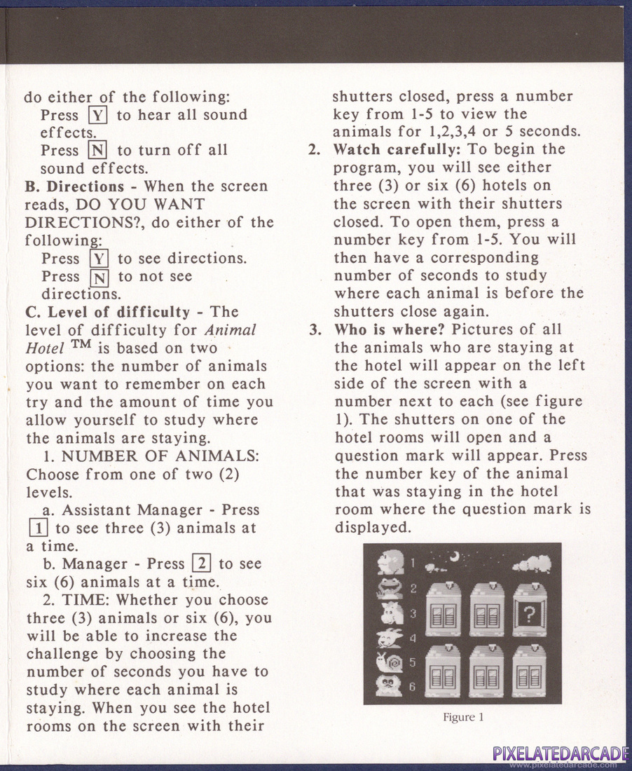 Animal Hotel: Instruction Manual - Page 4