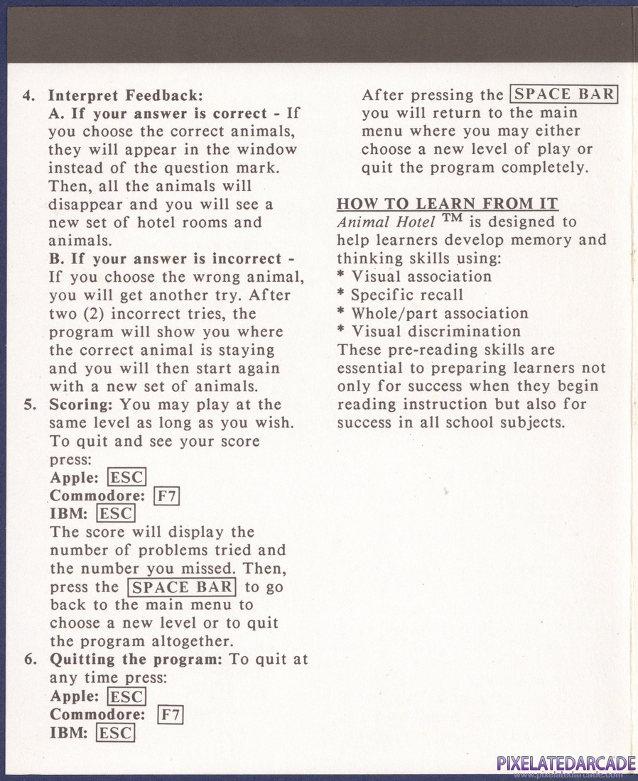 Animal Hotel: Instruction Manual - Page 5