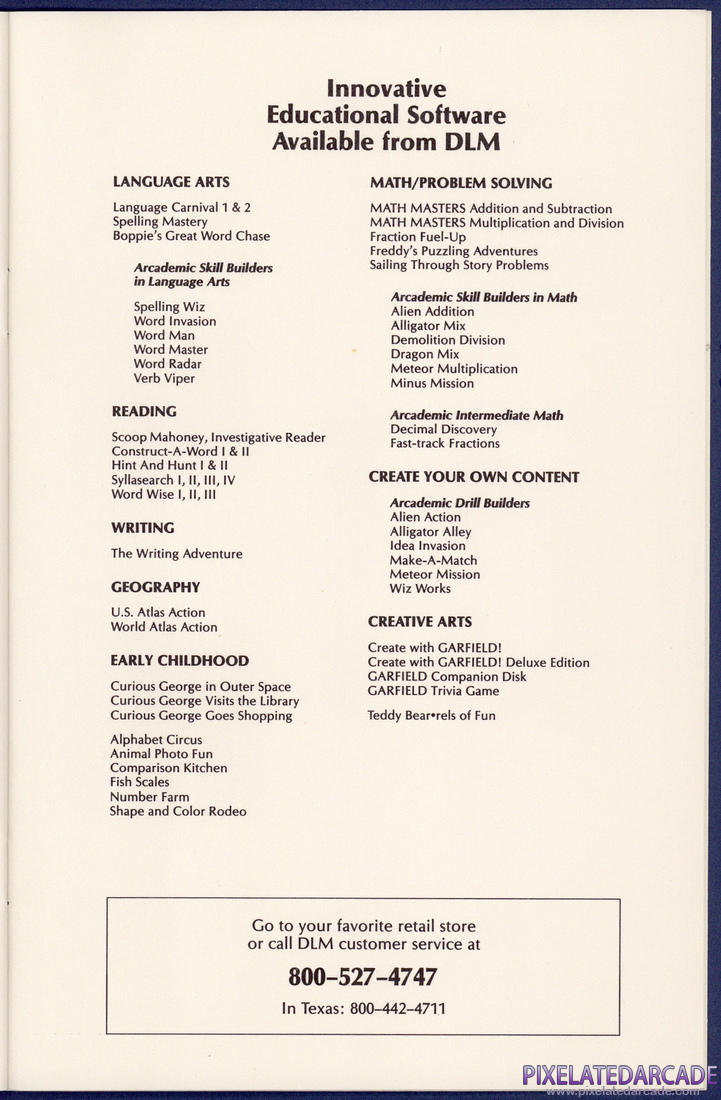 Garfield Trivia Game: User's Guide - Page 15