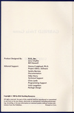 Credits Page