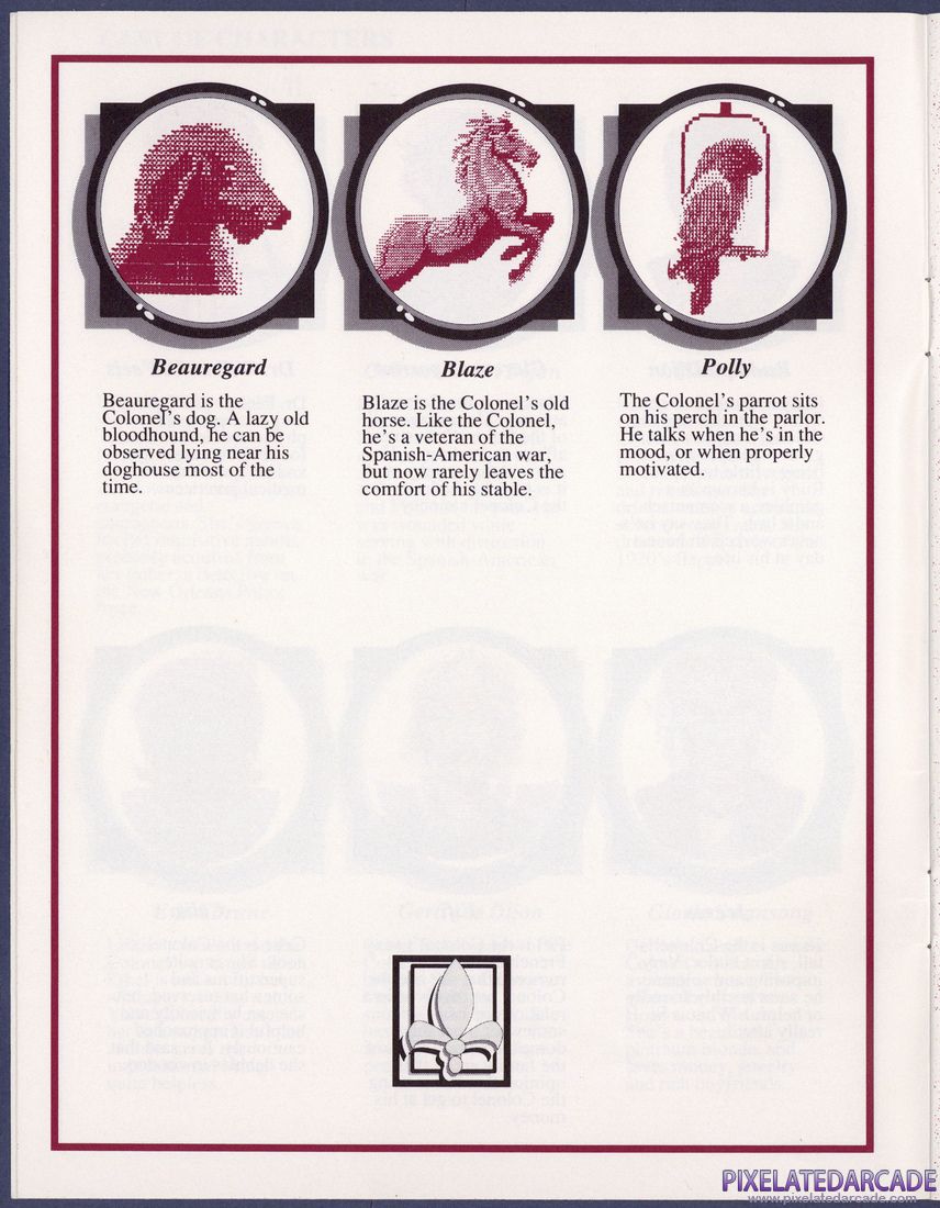 The Colonel's Bequest: Instruction Manual - Page 5