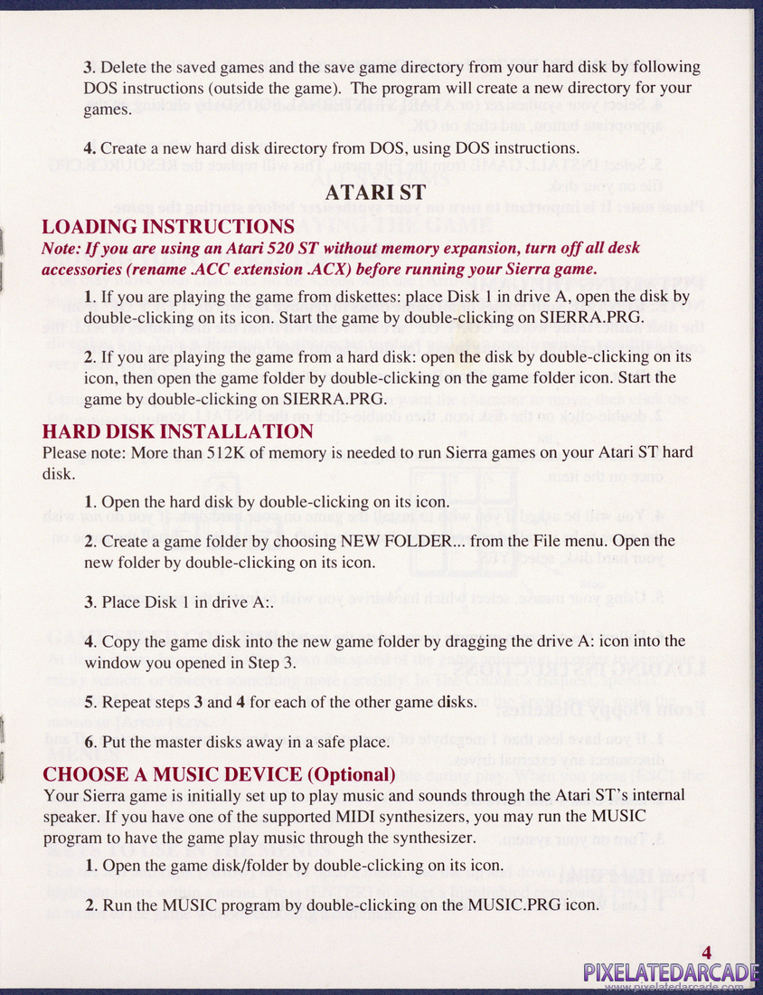 The Colonel's Bequest: Instruction Manual - Page 12