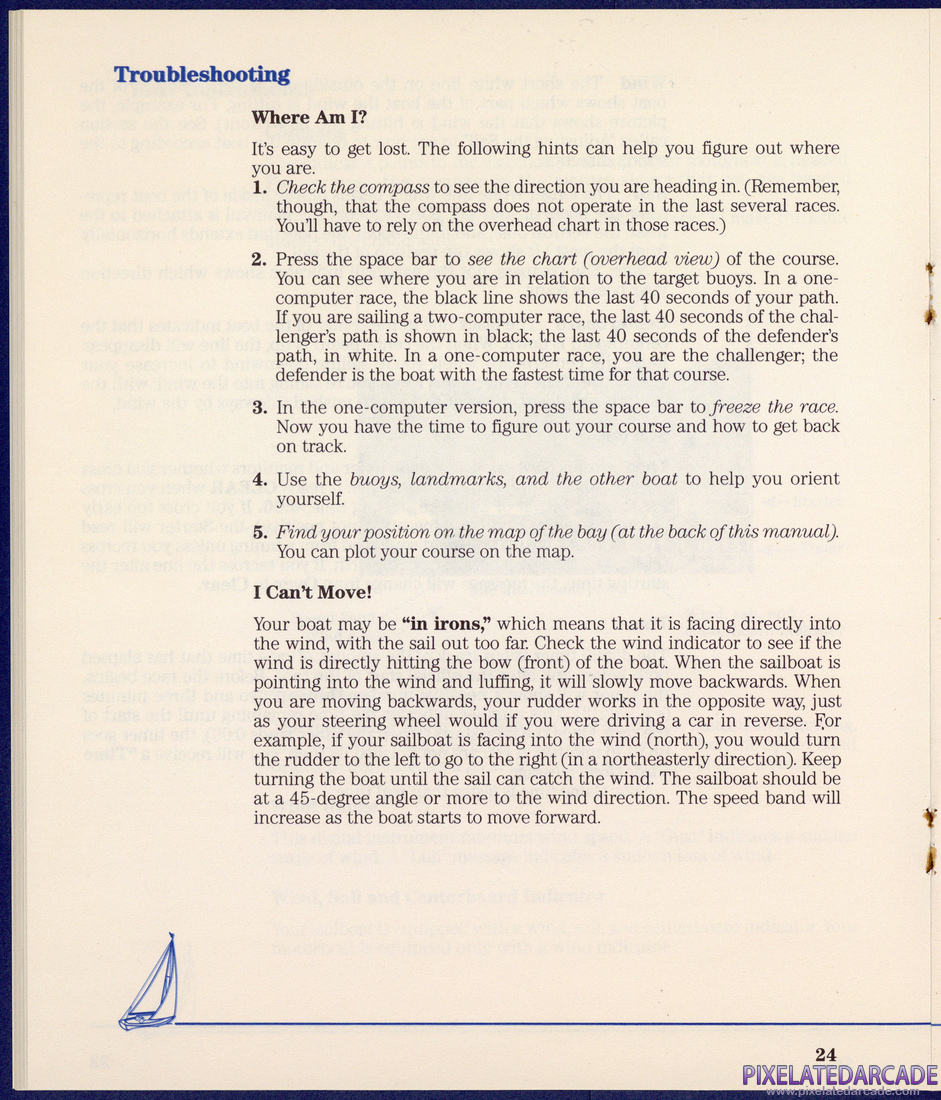 The American Challenge: A Sailing Simulation: Instruction Manual - Page 24