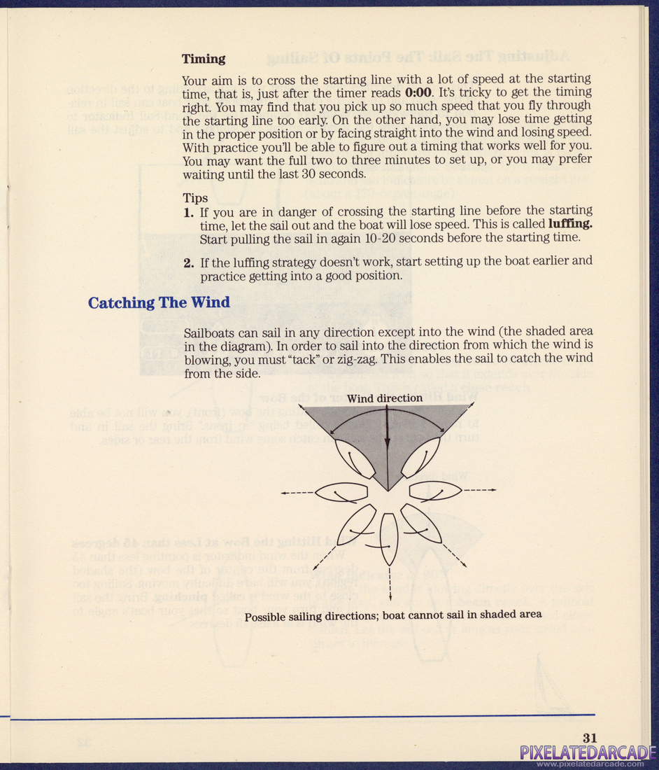 The American Challenge: A Sailing Simulation: Instruction Manual - Page 31