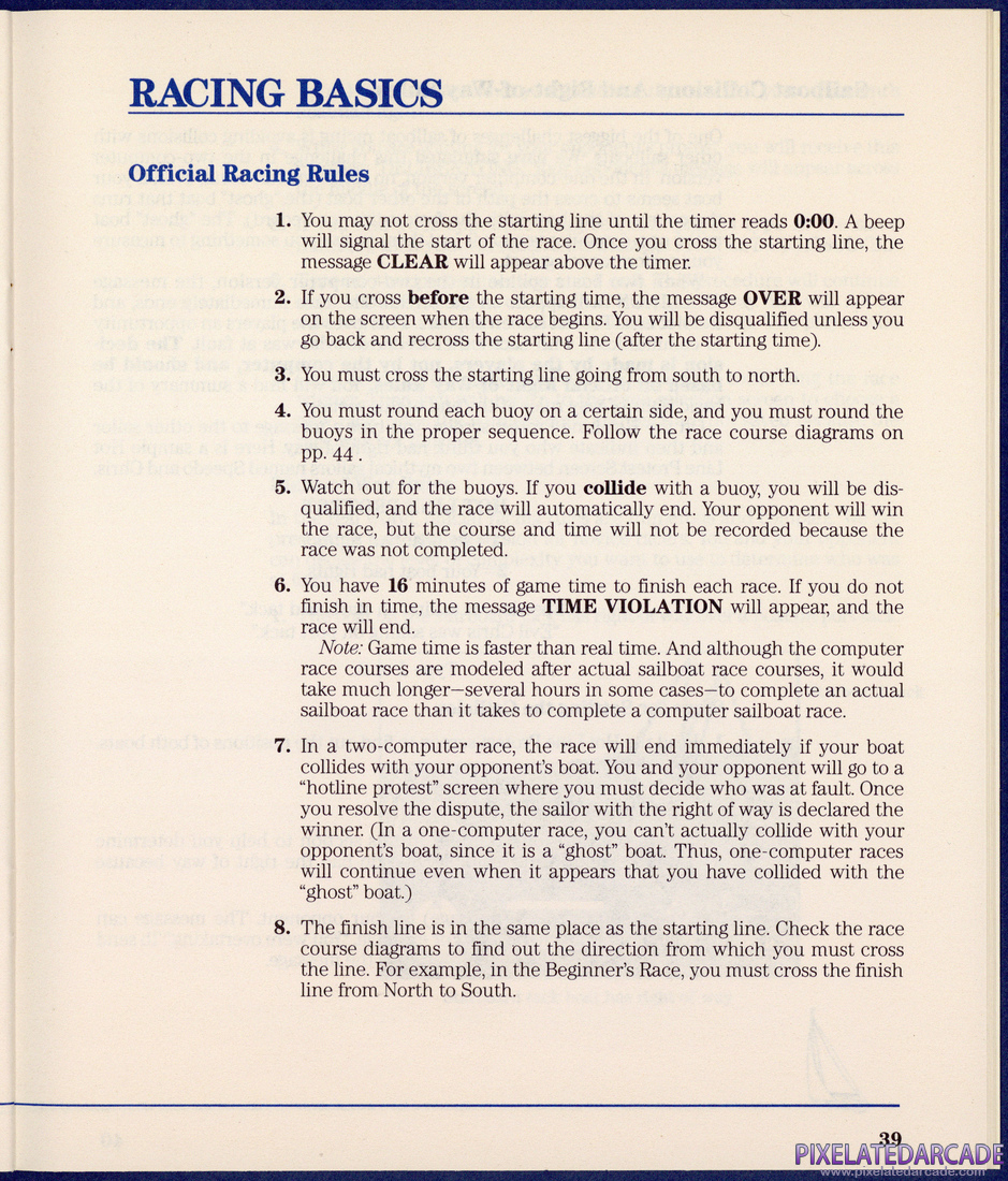 The American Challenge: A Sailing Simulation: Instruction Manual - Page 39