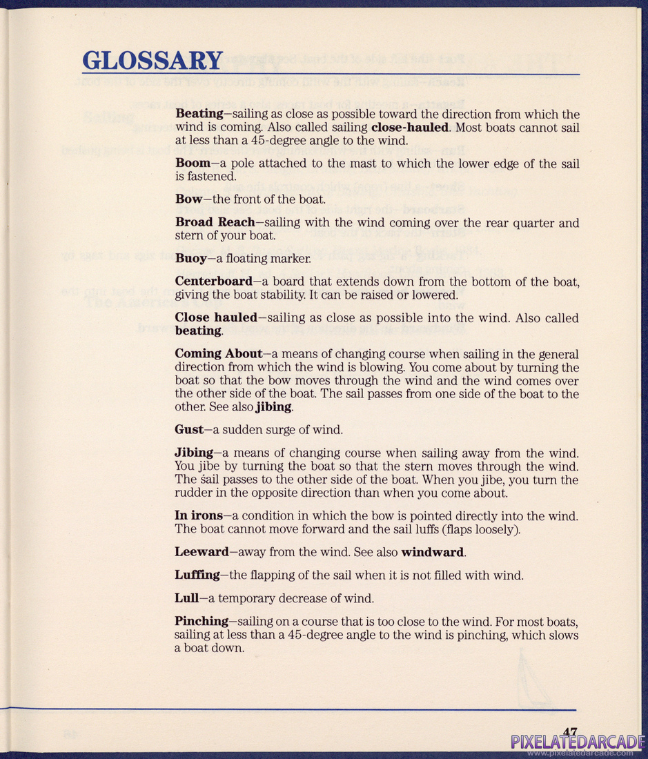 The American Challenge: A Sailing Simulation: Instruction Manual - Page 47