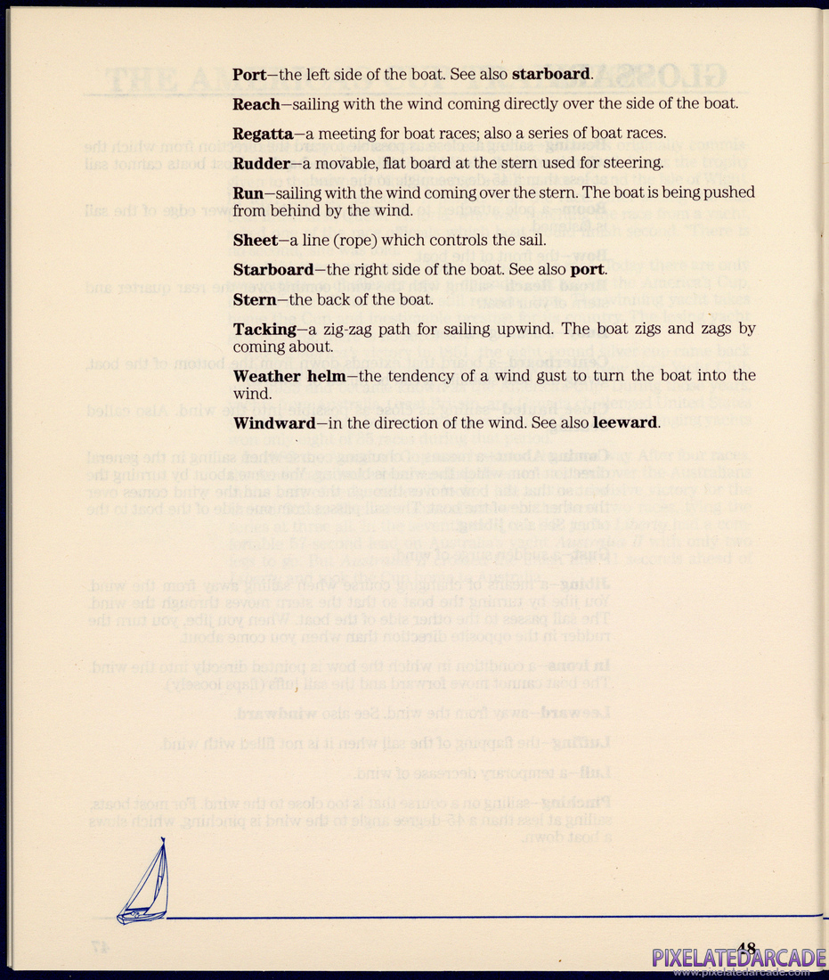 The American Challenge: A Sailing Simulation: Instruction Manual - Page 48