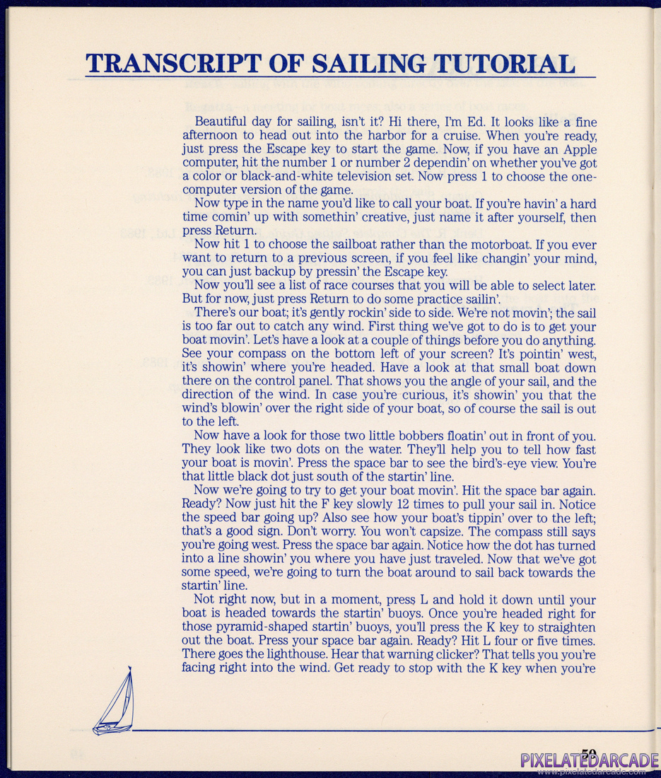 The American Challenge: A Sailing Simulation: Instruction Manual - Page 50