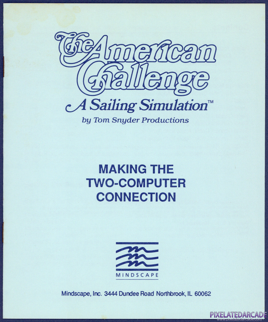 The American Challenge: A Sailing Simulation: Making The Two-Computer Connection - Page 1