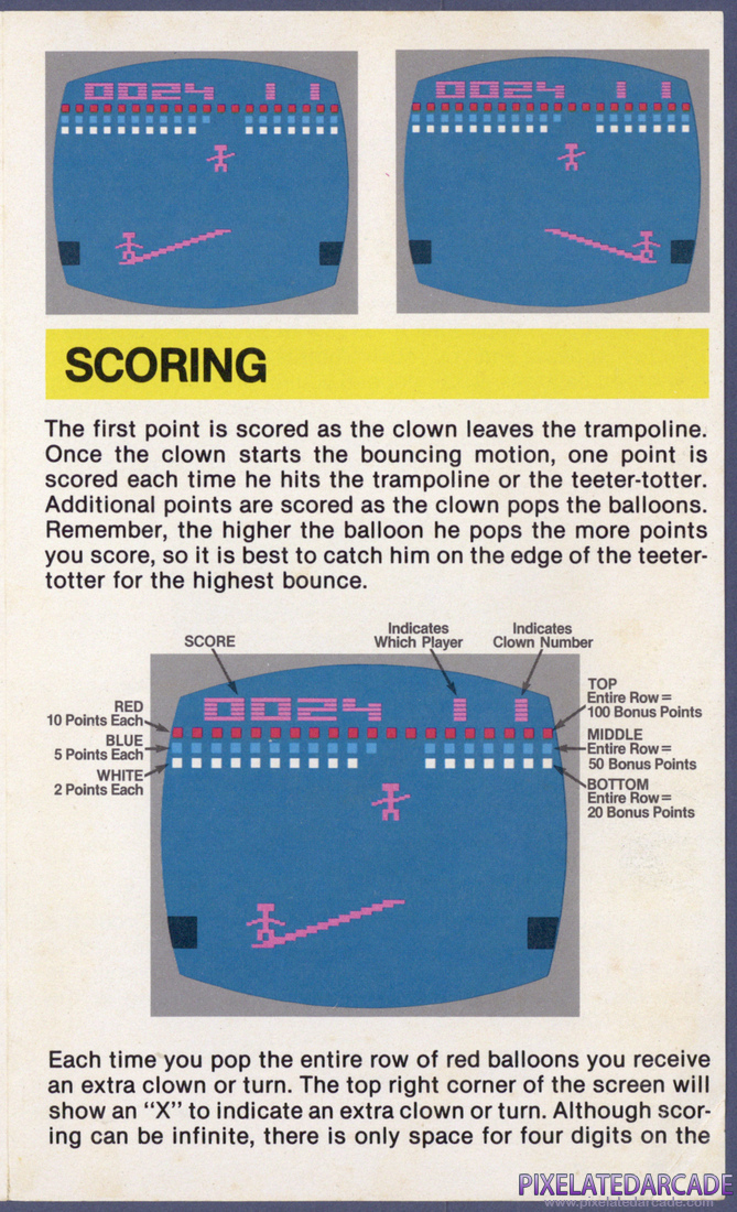 Circus Atari: Instruction Manual - Page 4
