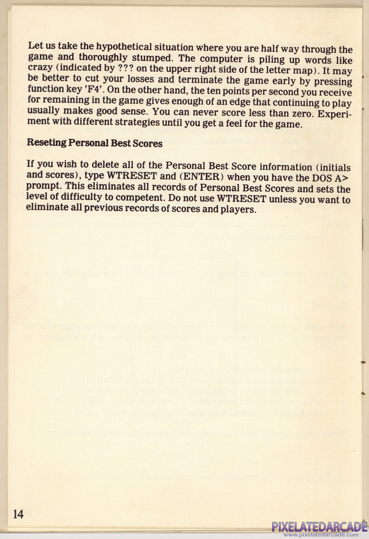 Wordtrix: Instruction Manual - Page 14