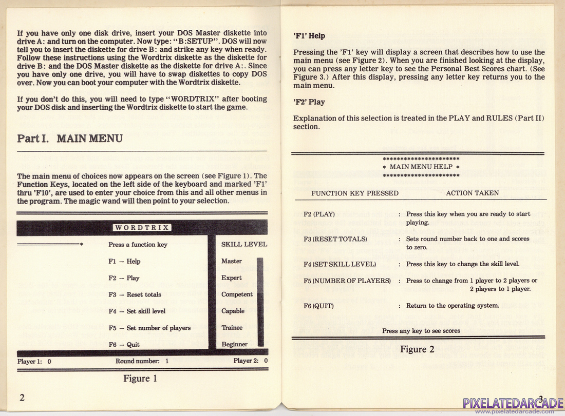 Wordtrix: Instruction Manual - Pages 2 - 3