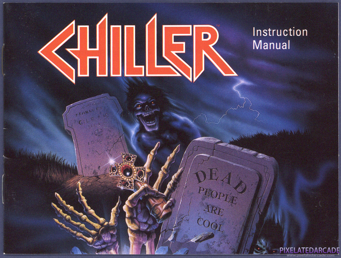 Chiller: Instruction Manual - Front Cover