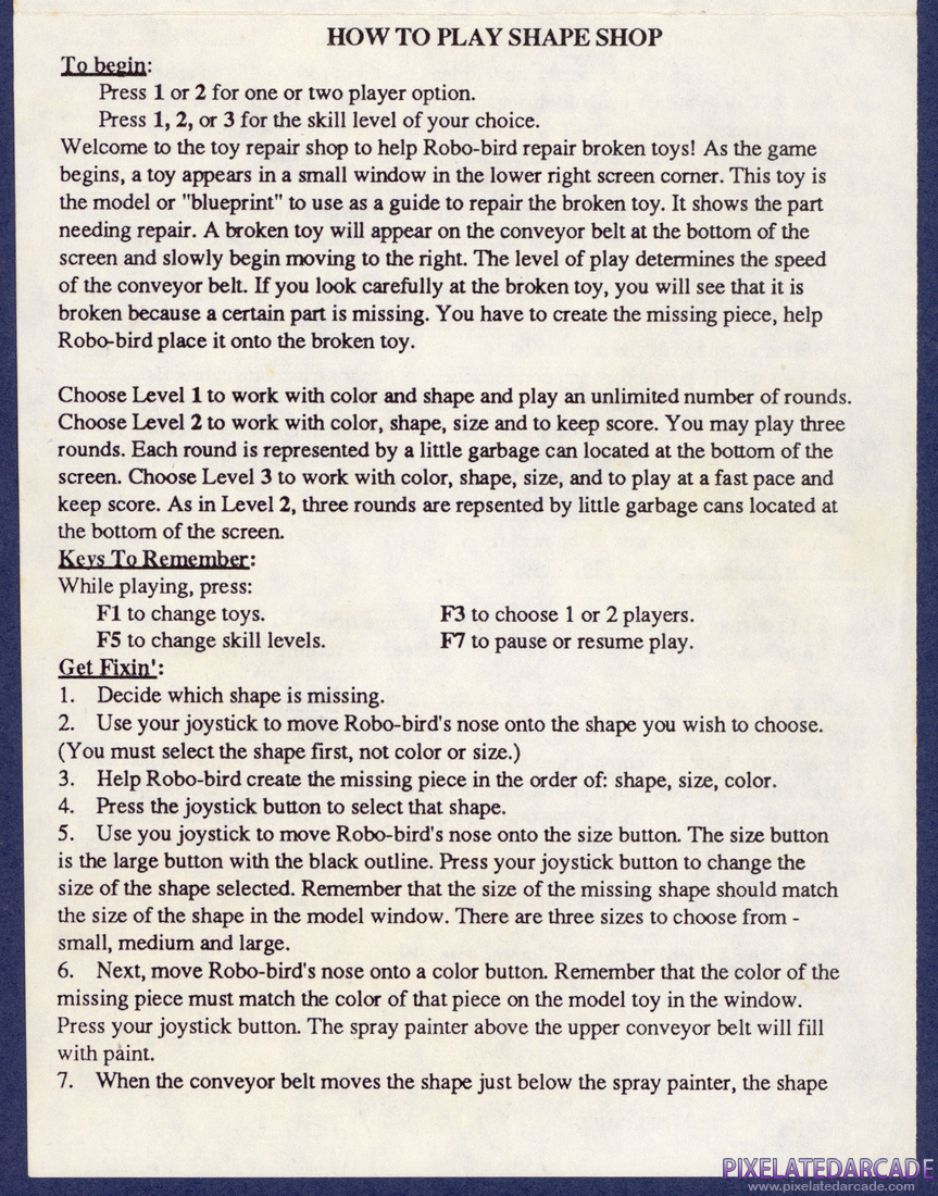 Early Learning Friends: Instruction Manual - Page 2