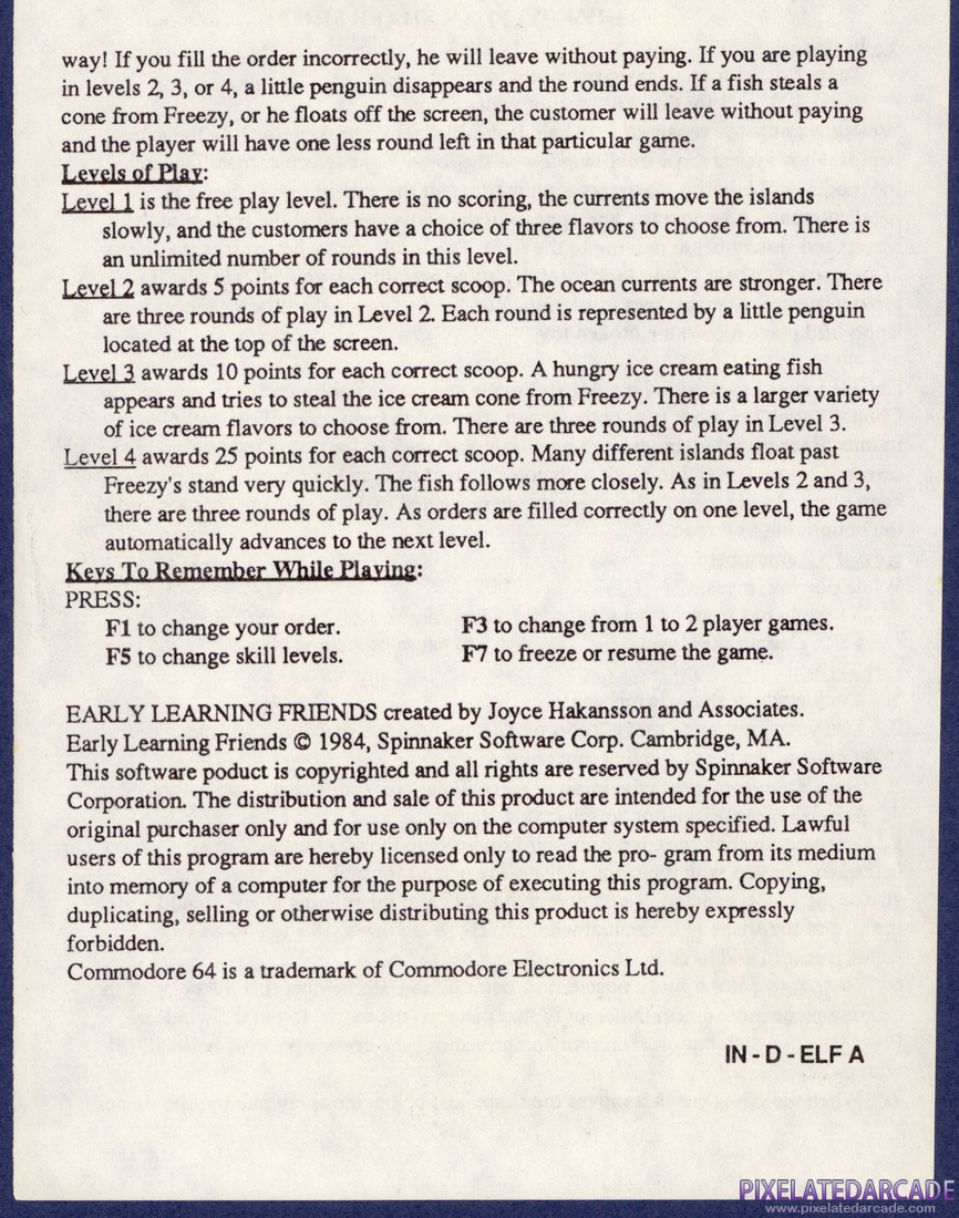 Early Learning Friends: Instruction Manual - Page 4