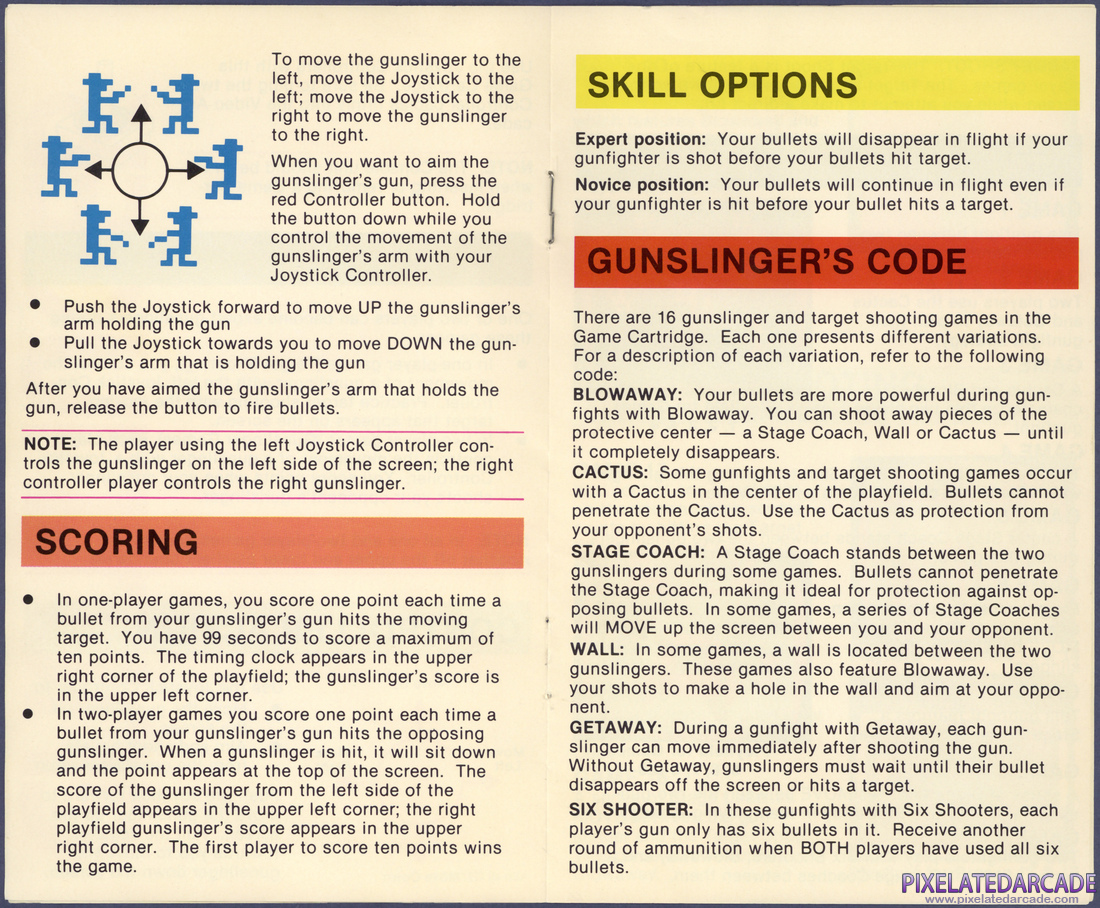 Outlaw: Instruction Manual - Pages 3 - 4