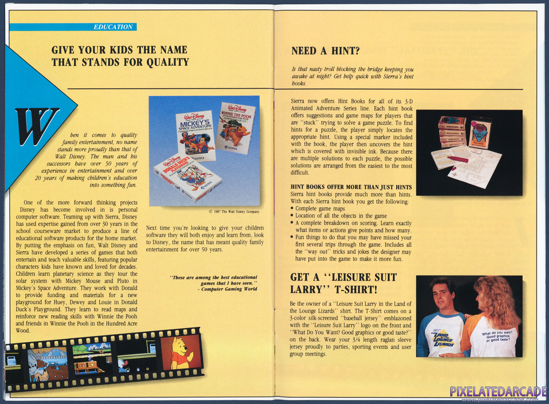 Sierra On-Line, Inc.: 1987 Product Catalog - Page 12