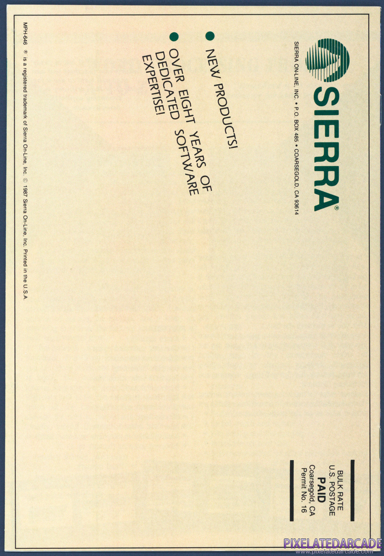 Sierra On-Line, Inc.: 1987 Product Catalog - Page 15