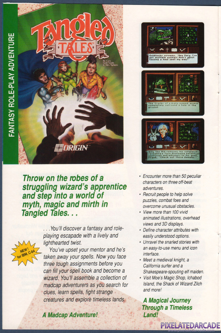 ORIGIN Systems, Inc.: 1990 Product Catalog - Page 6